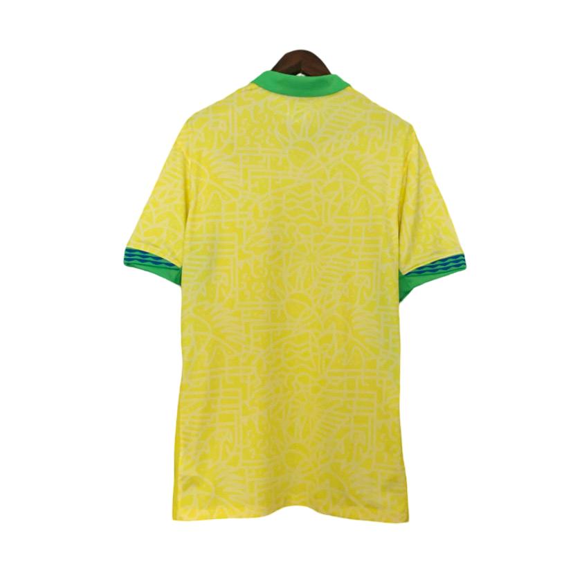 Brazil Home Copa America Football Jersey 2024