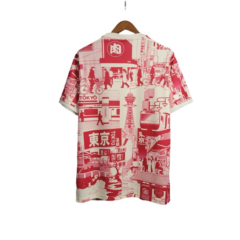 Japan red Tokyo edition jersey 2023