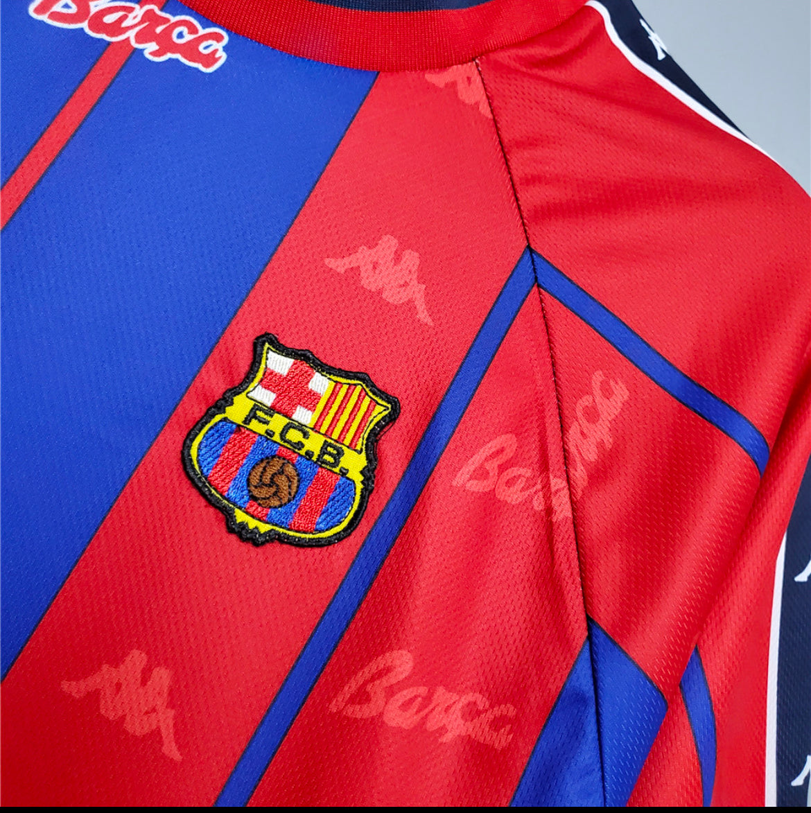 FC Barcelona Home Retro Jersey 1996/97
