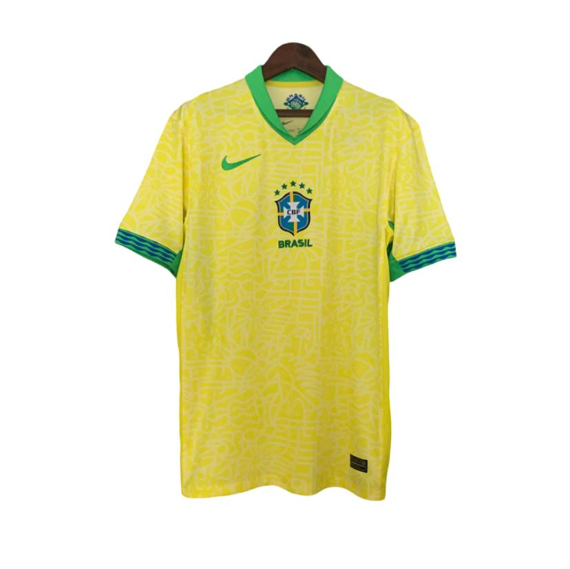 Brazil Home Copa America Football Jersey 2024